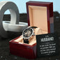 To My Husband - Men's Openwork Watch
