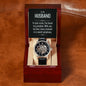 To My Husband - Men's Openwork Watch