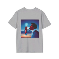 Load image into Gallery viewer, "Divorceaholic Drinking Doubles as an Escape Route" Jest In Bad Taste original (Unisex Tee)
