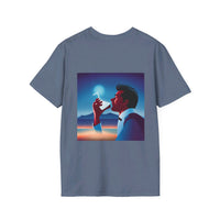 Load image into Gallery viewer, "Divorceaholic Drinking Doubles as an Escape Route" Jest In Bad Taste original (Unisex Tee)
