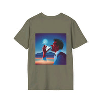 Load image into Gallery viewer, "Divorceaholic Drinking Doubles as an Escape Route" Jest In Bad Taste original (Unisex Tee)
