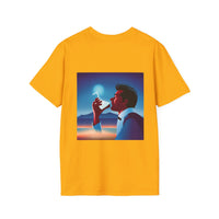 Load image into Gallery viewer, "Divorceaholic Drinking Doubles as an Escape Route" Jest In Bad Taste original (Unisex Tee)
