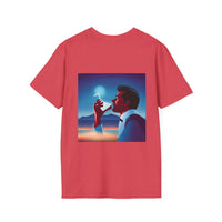 Load image into Gallery viewer, "Divorceaholic Drinking Doubles as an Escape Route" Jest In Bad Taste original (Unisex Tee)
